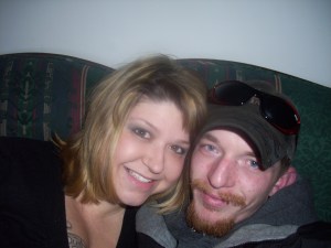 Rick and I when we started dating