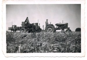 My Great Grandfather Burke who lost both of his legs above knee in a railroad incident. He farmed 40 acres despite his amuptations