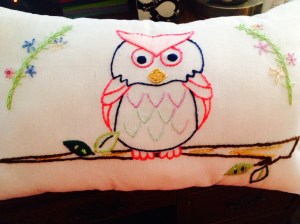 One of my first embroidery projects for a friend to use in her nursery